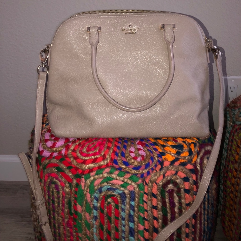Kate spade shimmery beige
